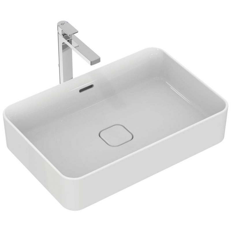 LAVOAR STRADA II 60X40 MONTAJ PE BLAT, FARA ORIFICIU BATERIE, CU PREAPLIN